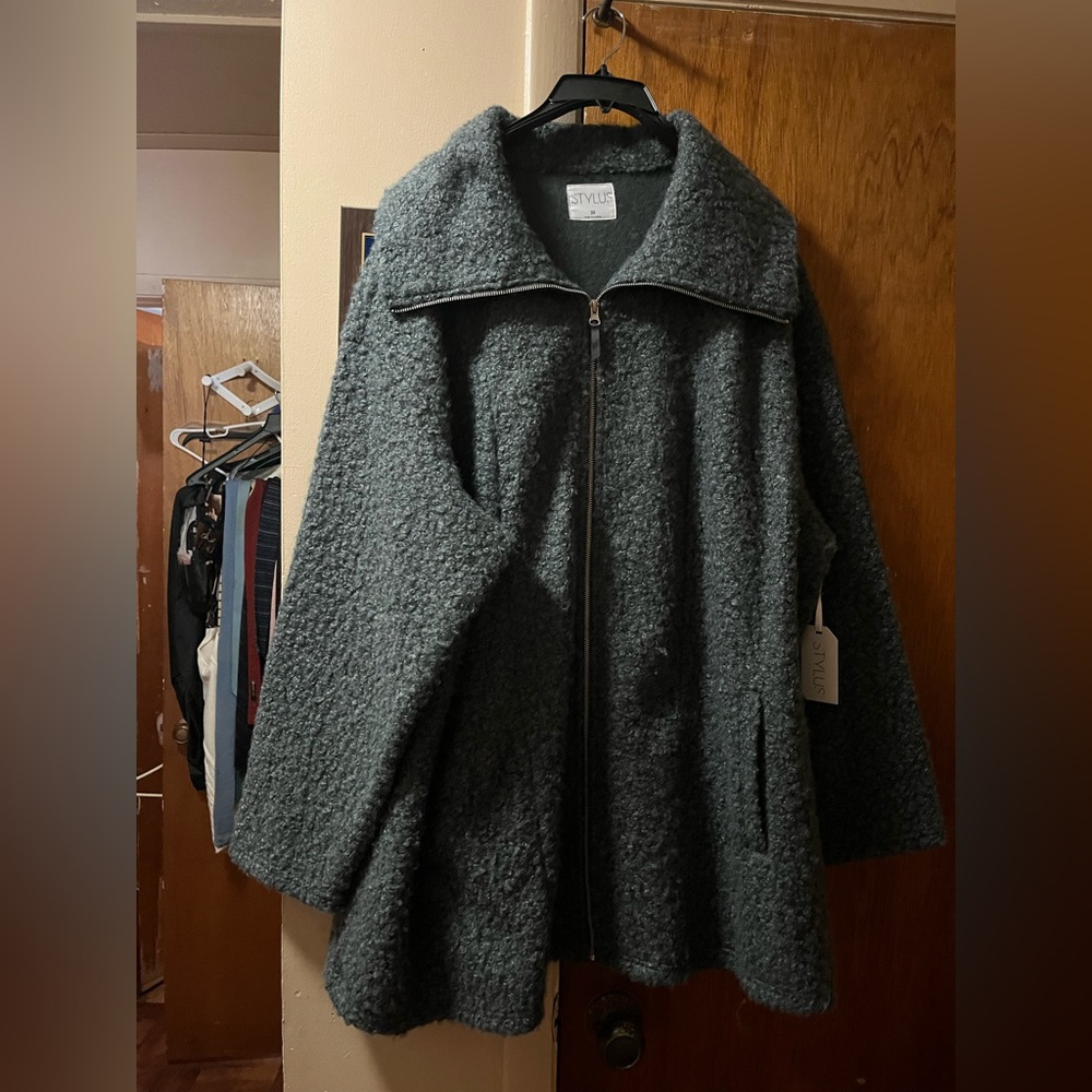 STYLUS Dark Gray Women's Coat